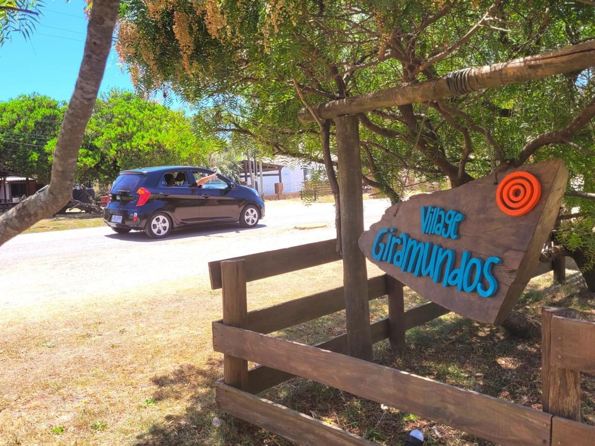 Cabanas Giramundos Punta Del Diablo Bagian luar foto